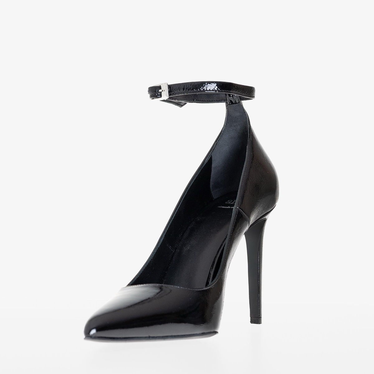 AMI PARIS STILETTOS 9 CM HEEL - BLACK
