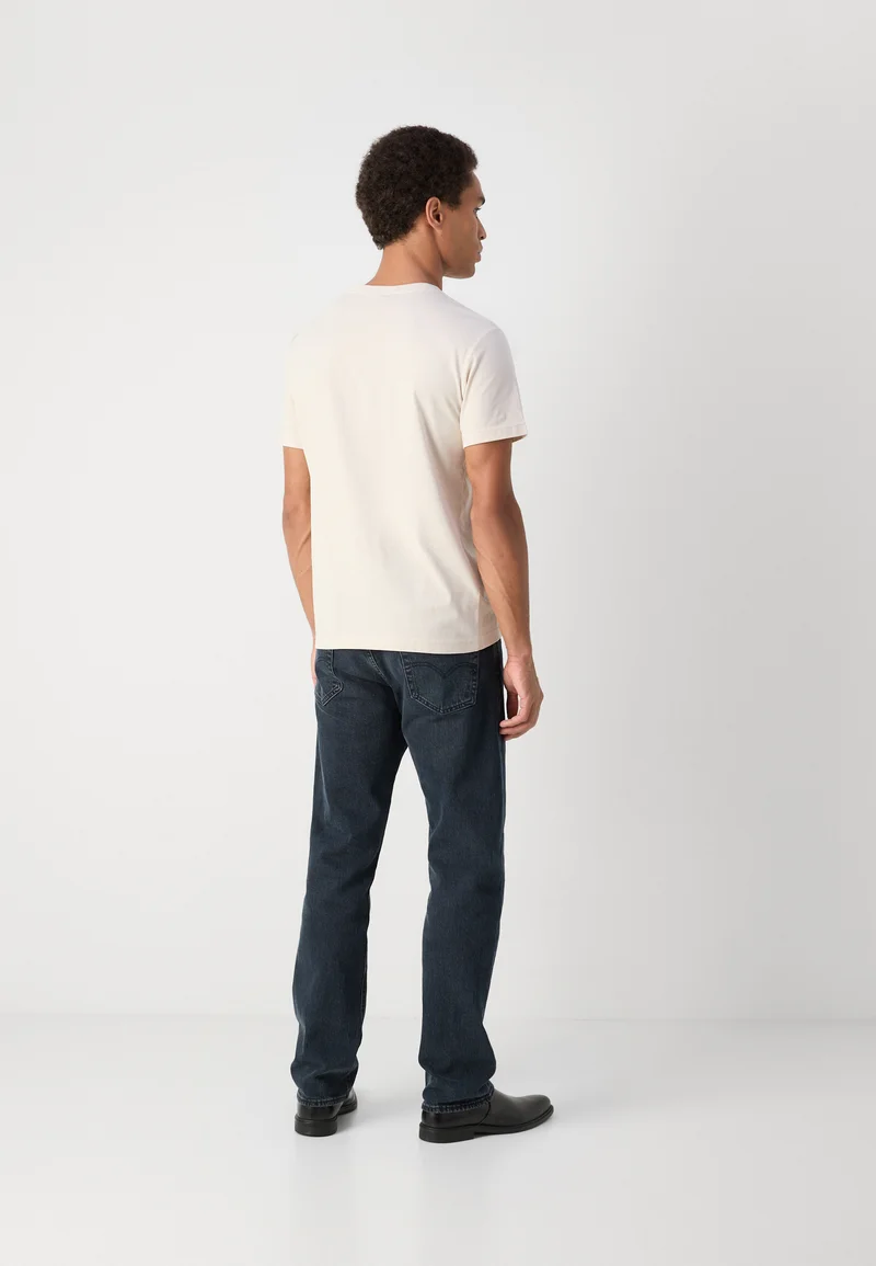 CALVIN KLEIN JEANS MINIMAL LOGO TEE - MOONBEAM