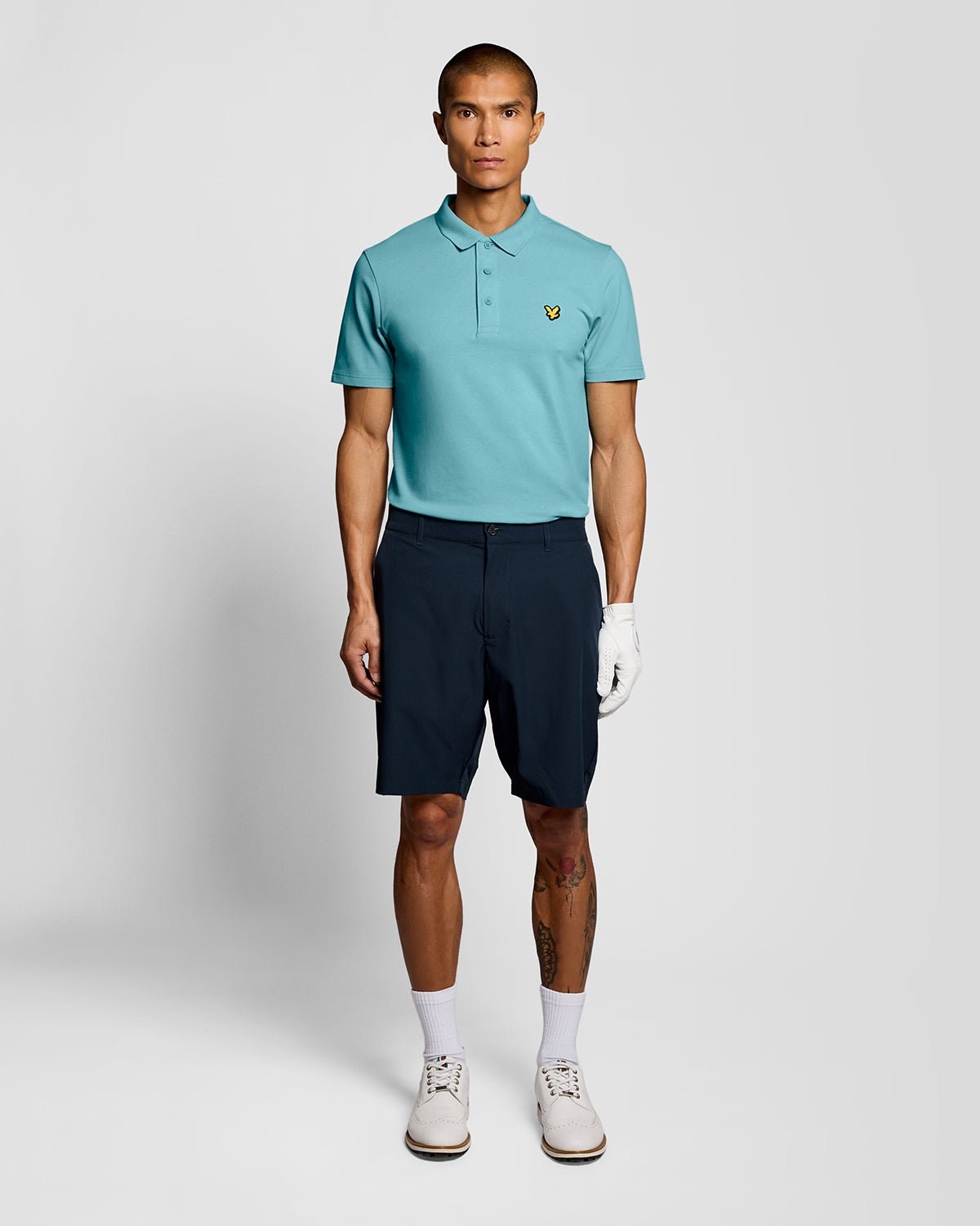 LYLE & SCOTT GOLF CORE POLO - AQUAMARINE BLUE