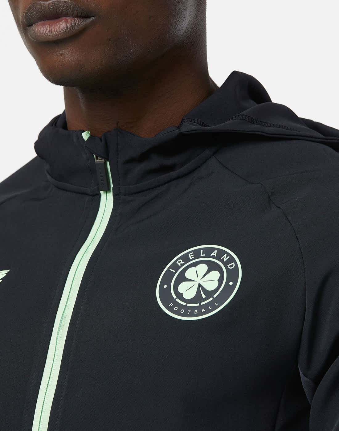 CASTORE FAI PRO PLAYERS PRESENTATION HOODED JACKET - CAVIAR/EBONY