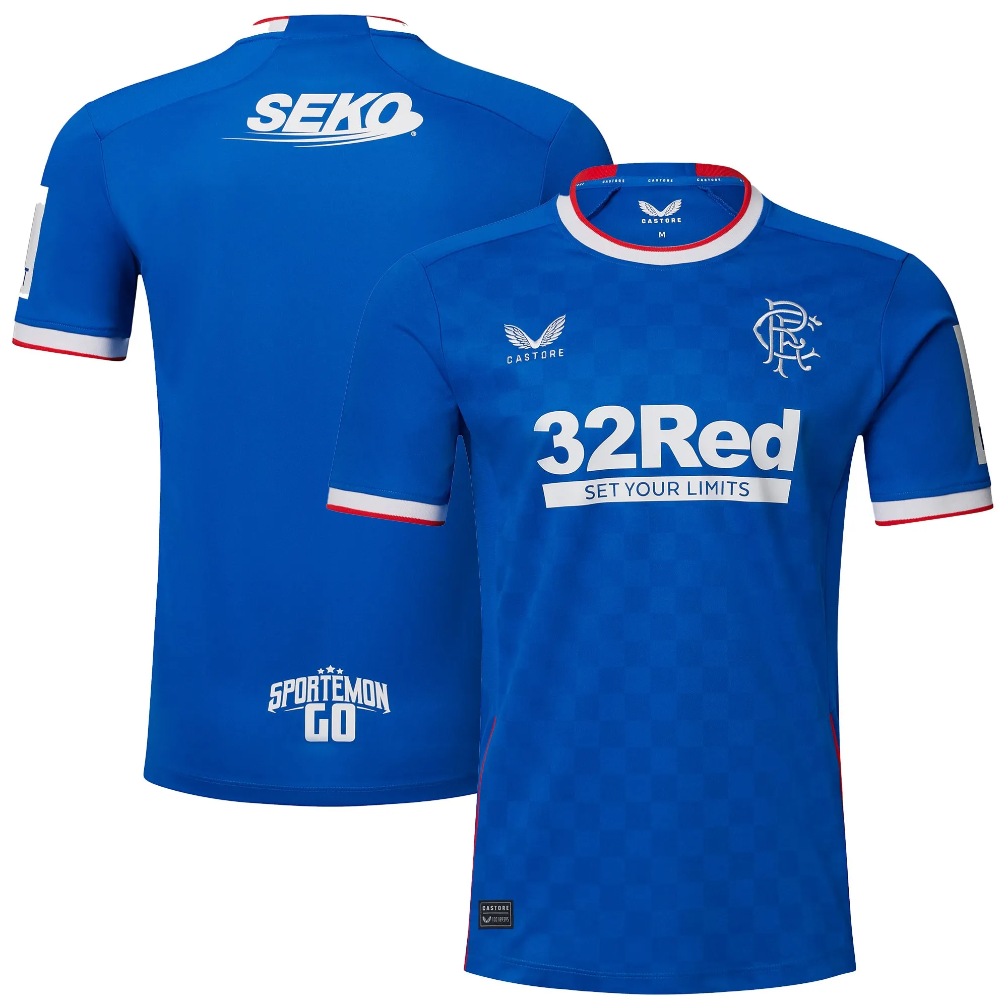 CASTORE MENS HOME REPLICA SHIRT - BLUE