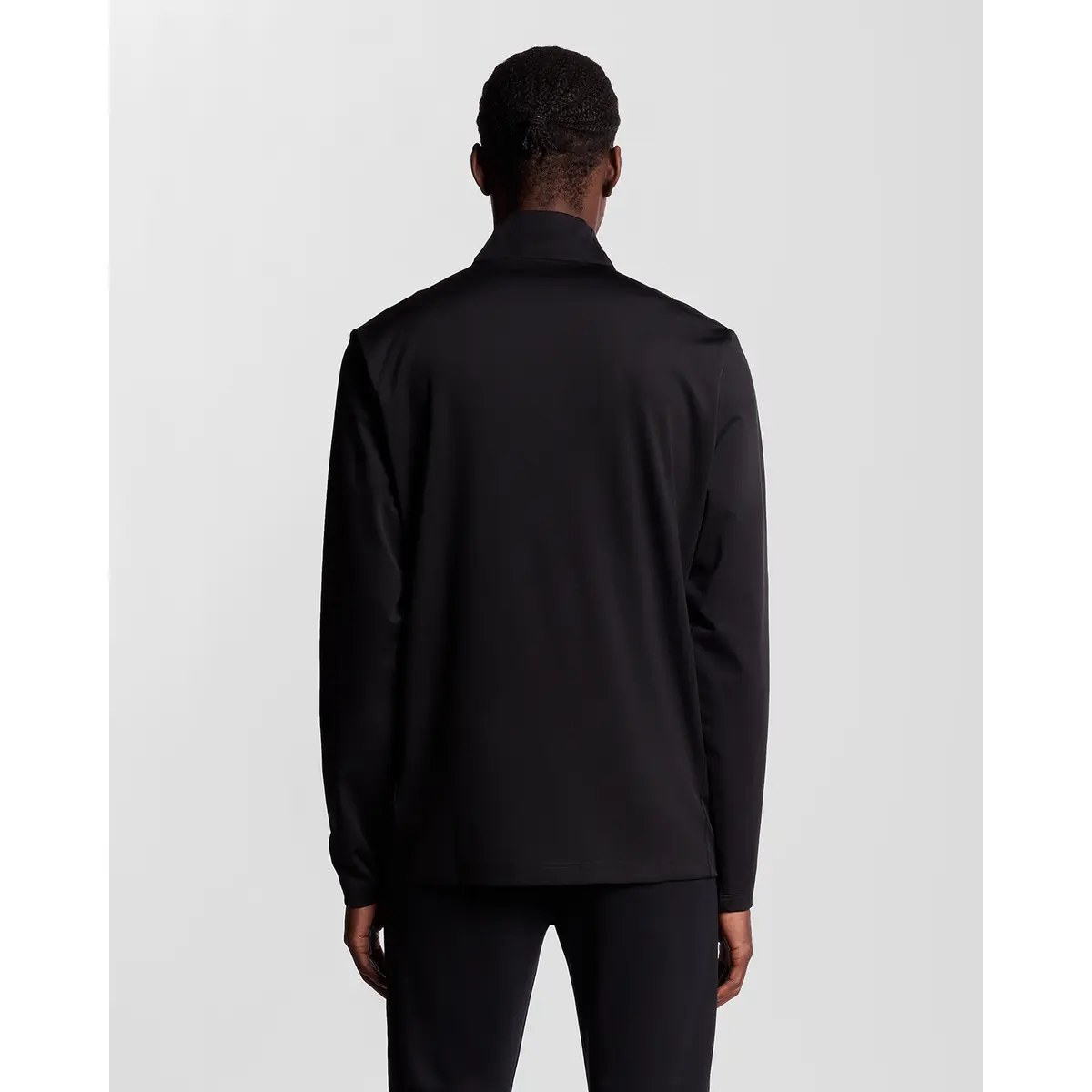 LYLE & SCOTT GOLF COURSE MIDLAYER - JET BLACK