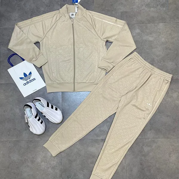 ADIDAS ORIGINALS MONO SST TRACK TOP - WONDER BEIGE
