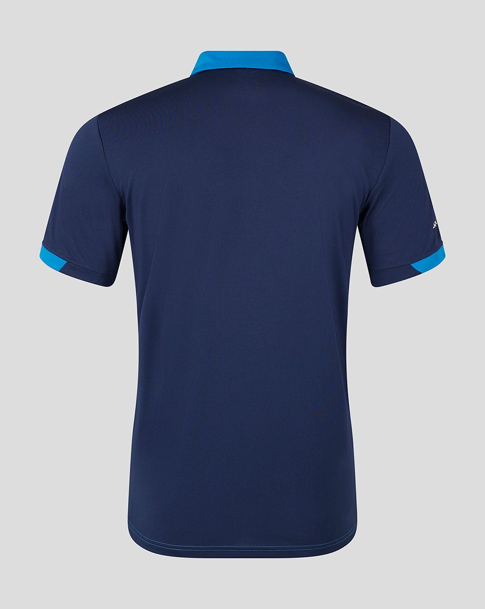 CASTORE LEINSTER SS TRAVEL POLO MEN'S - IMPERIAL BLUE/ PEACOAT