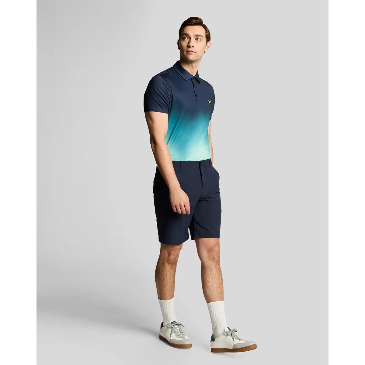 LYLE & SCOTT 5 POCKET GOLF SHORTS - DARK NAVY
