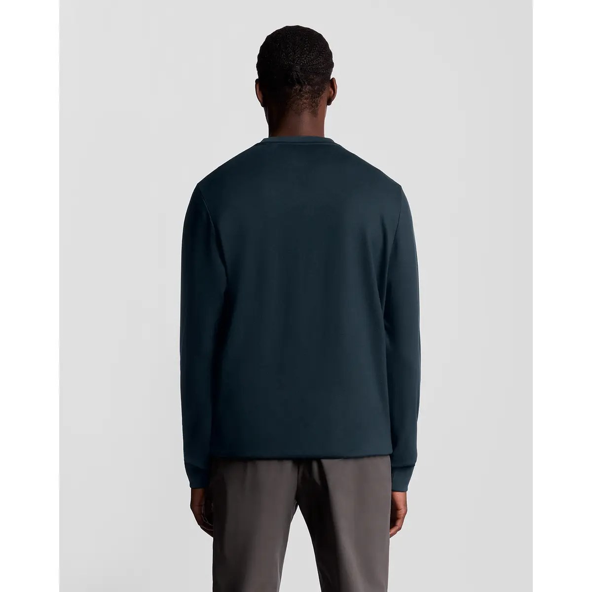 LYLE & SCOTT CREW NECK FLY FLEECE - DARK NAVY
