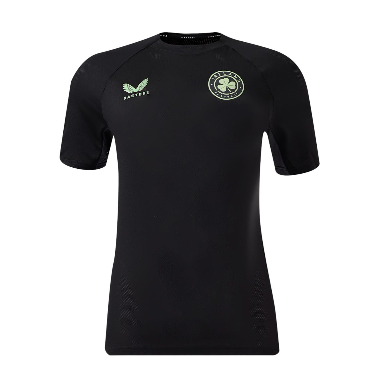 CASTORE FAI PRO COACHES TRAINING SHORT SLEEVE TEE WOMENS - CAVIAR/EBONY