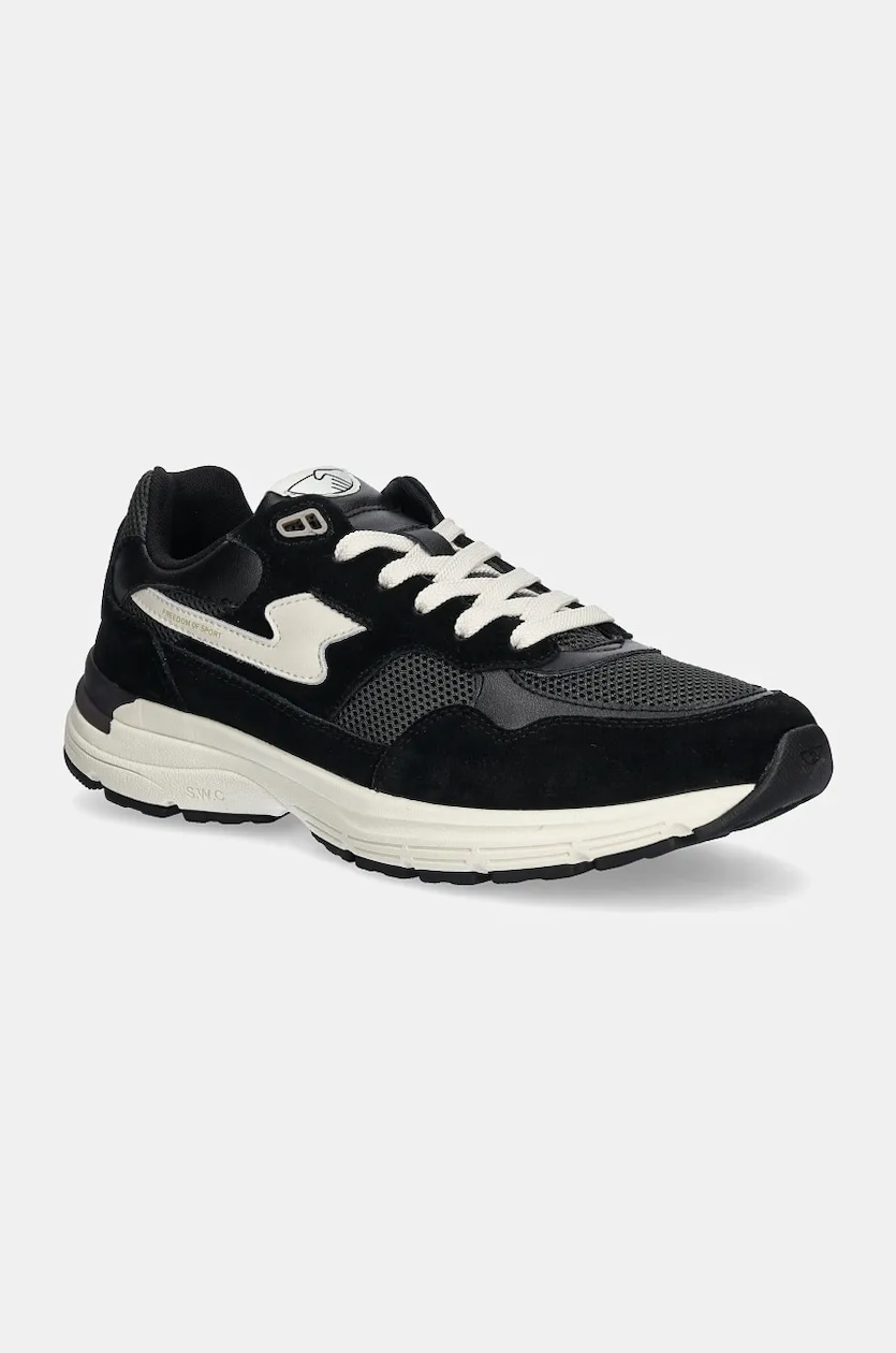 SWC AMIEL S-STRIKE SUEDE - BLACK