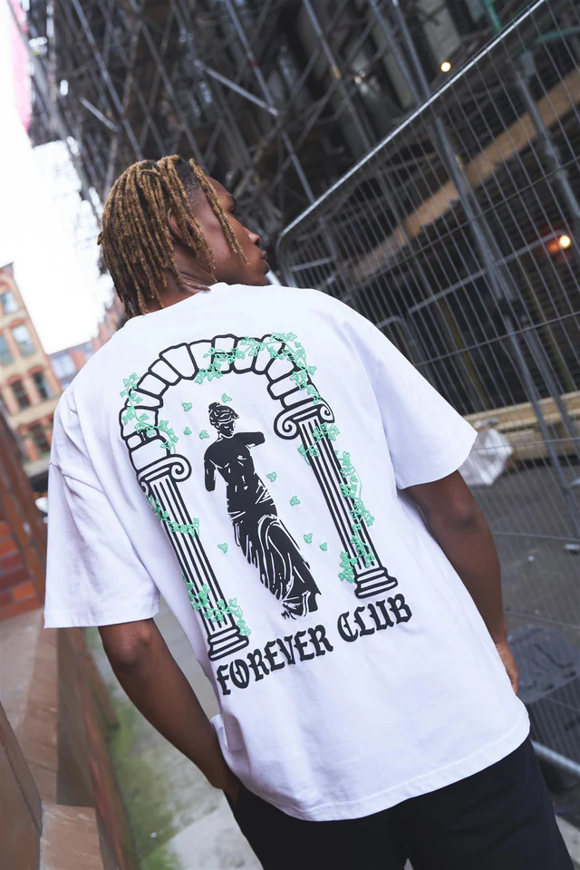 FOREVER CLUB IVY TEE - WHITE