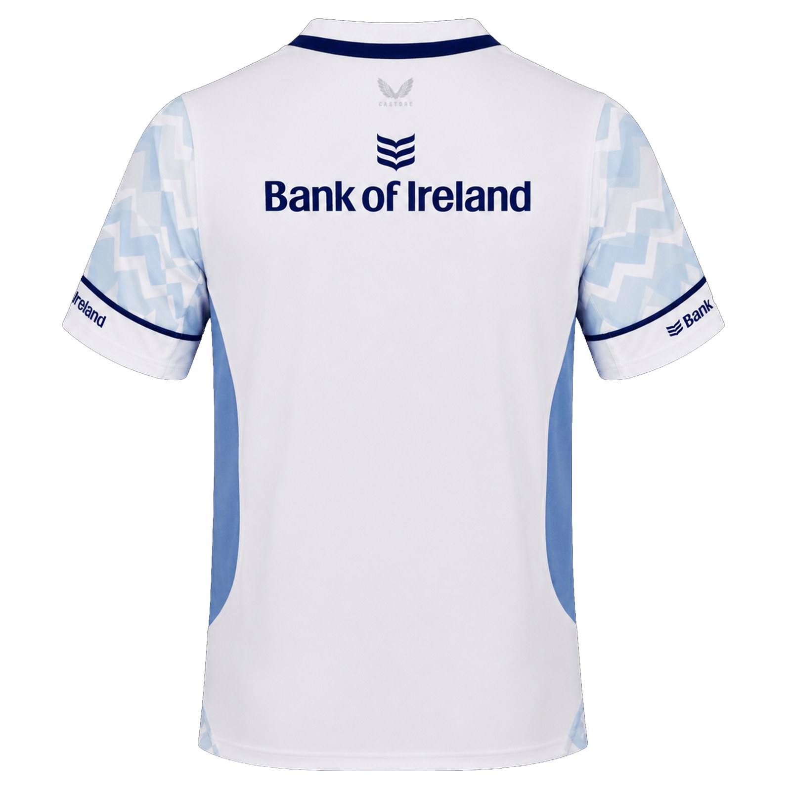 CASTORE LEINSTER AWAY REPLICA JERSEY JUNIOR - BRILLIANT WHITE/ FROZEN FJORD