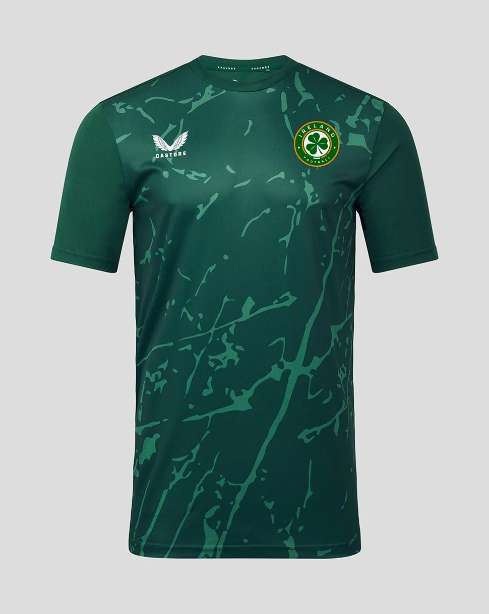 CASTORE FAI PLAYERS TRAINING T-SHIRT - BOTANICAL GARDEN
