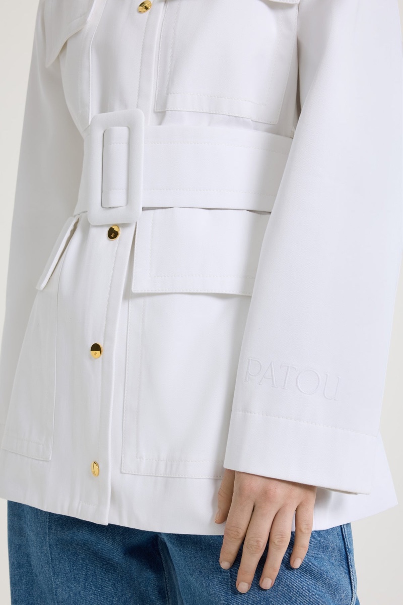 PATOU SAFARI PARKA - WHITE