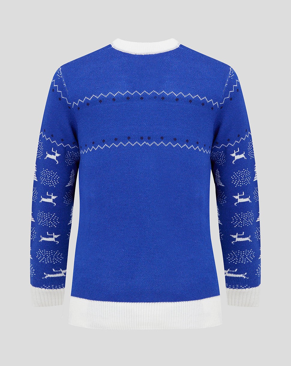 CASTORE LEINSTER CHRISTMAS JUMPER - DARK BLUE