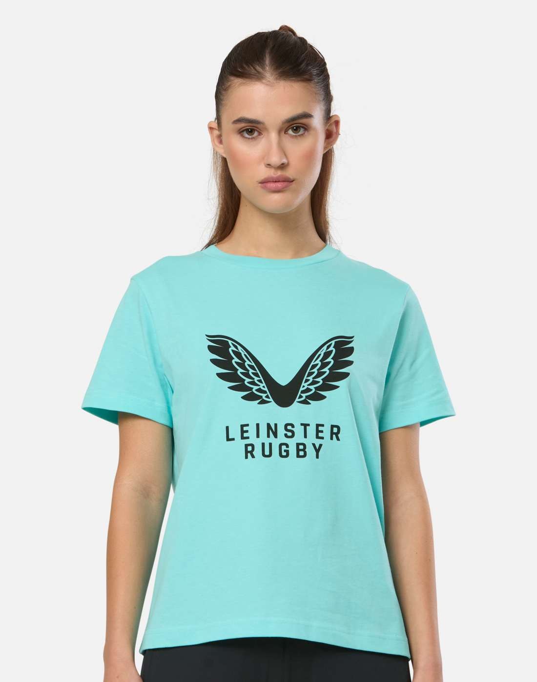 CASTORE LEINSTER PRESENTATION LOGO TEE WOMENS - BLUE RADIANCE