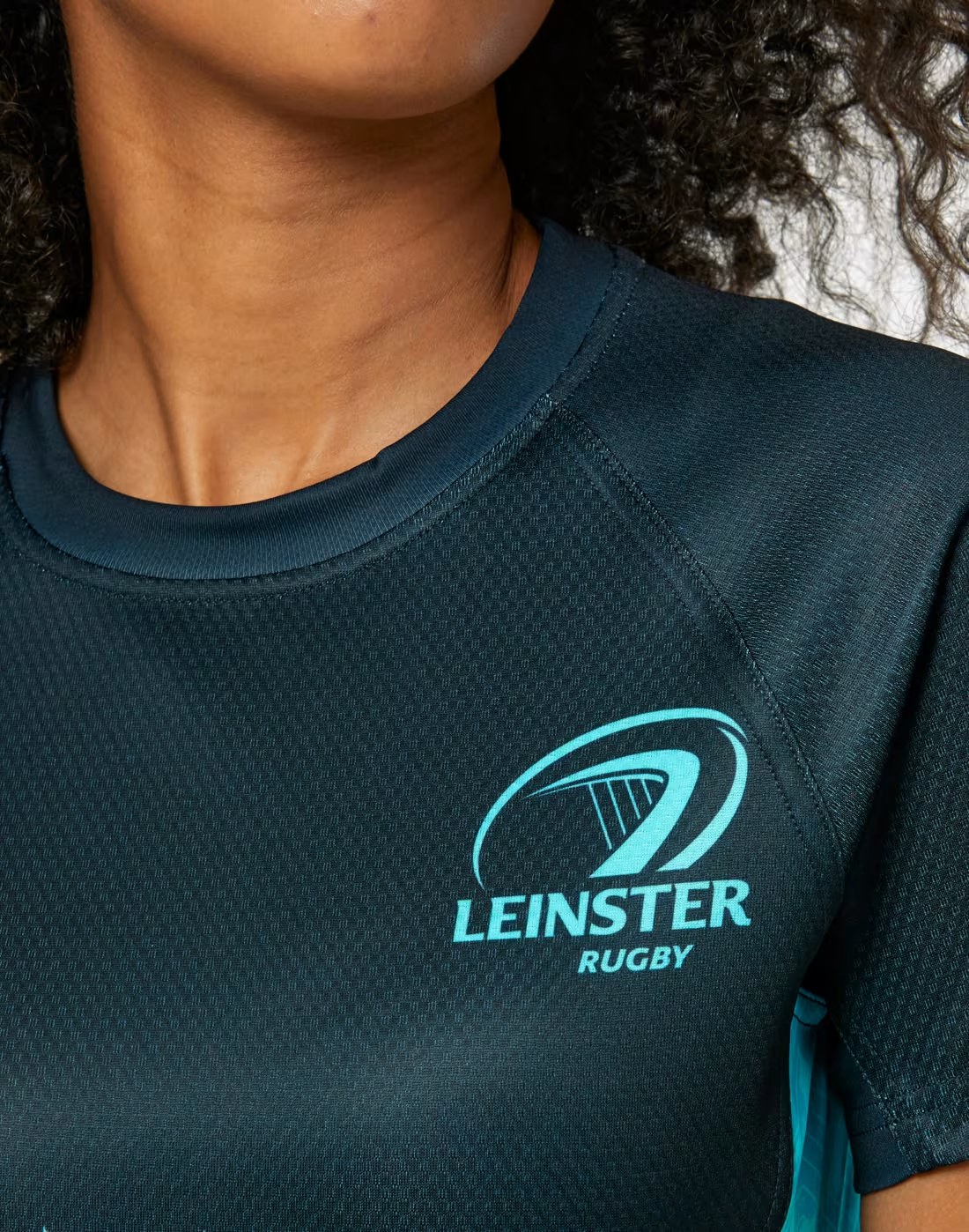 CASTORE LEINSTER CONTACT SHORT SLEEVE JERSEY WOMENS - BLUE RADIANCE/BLUE GRAPHITE