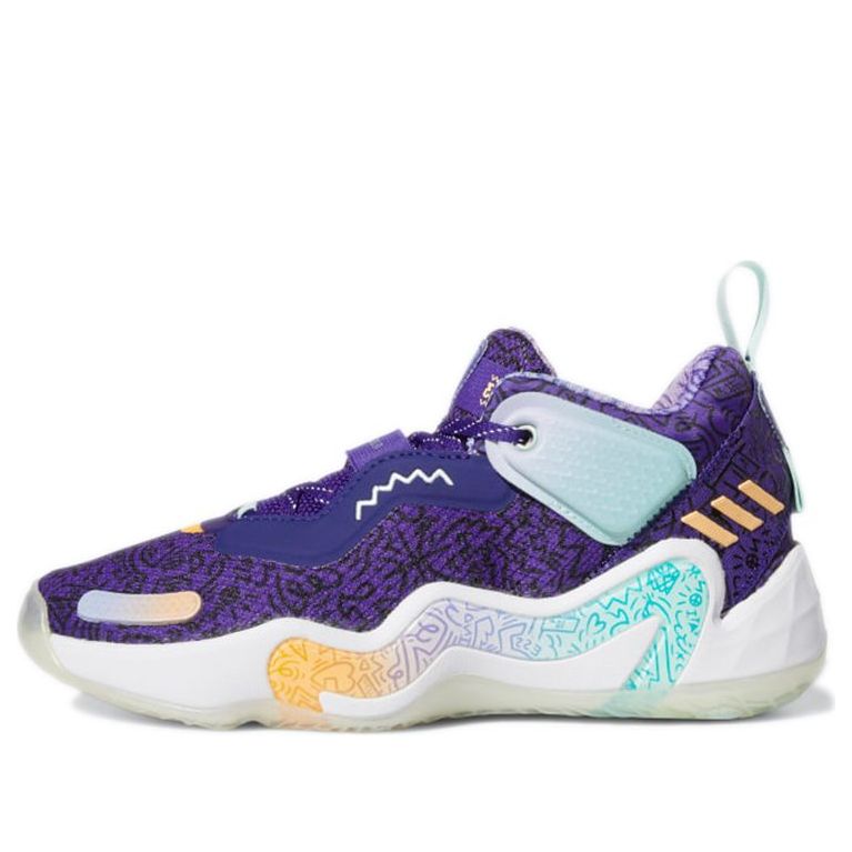 ADIDAS KIDS D.O.N. ISSUE 3 BASKETBALL TRAINERS