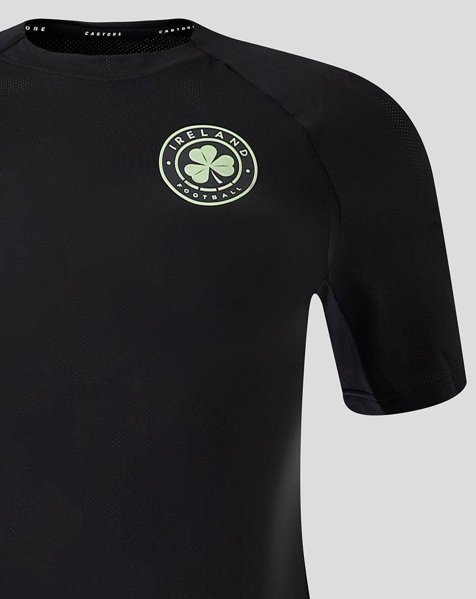 CASTORE FAI PRO COACHES TRAINING SHORT SLEEVE TEE WOMENS - CAVIAR/EBONY