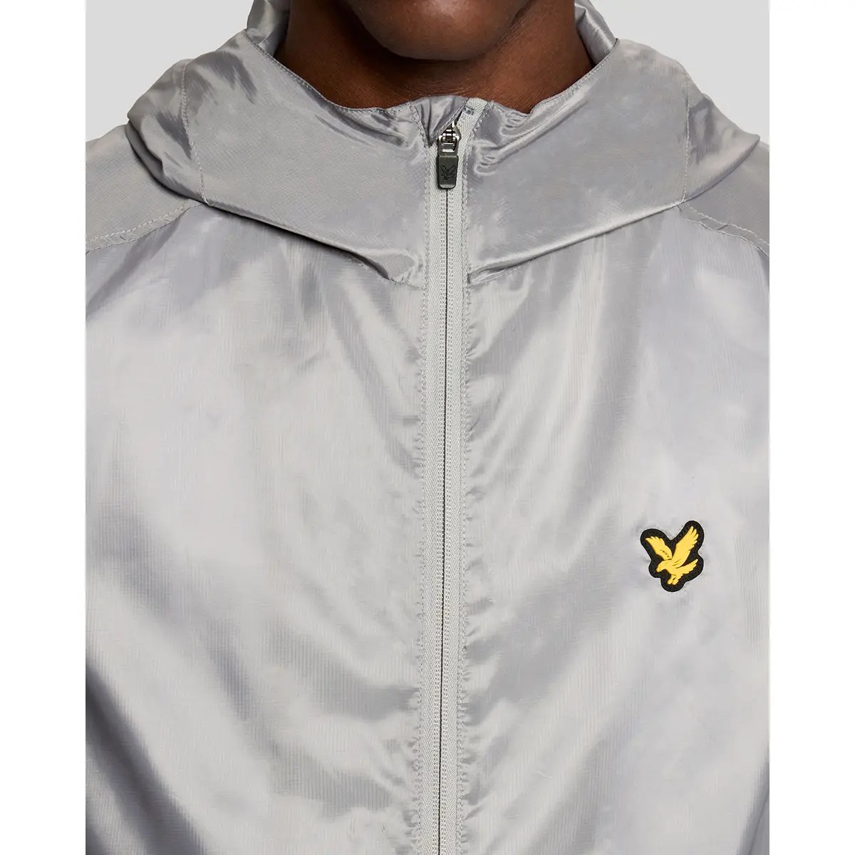 LYLE & SCOTT SLEEVE BRANDED JACKET - ULTIMATE GREY