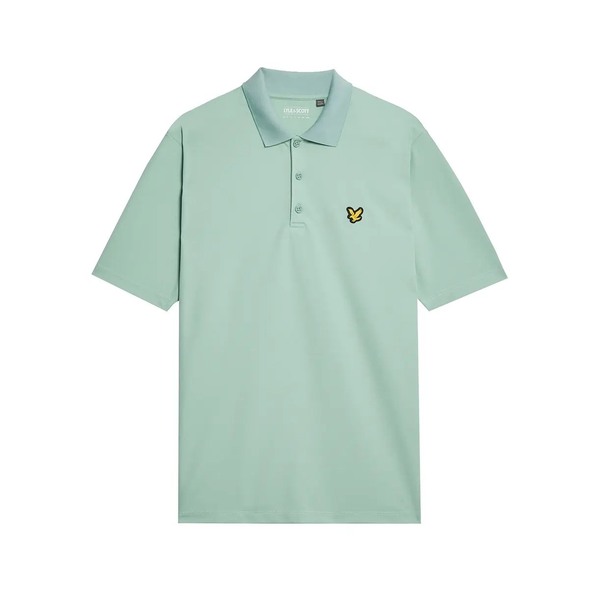 LYLE & SCOTT GOLF TECH POLO SHIRT - MINERAL TURQUOISE