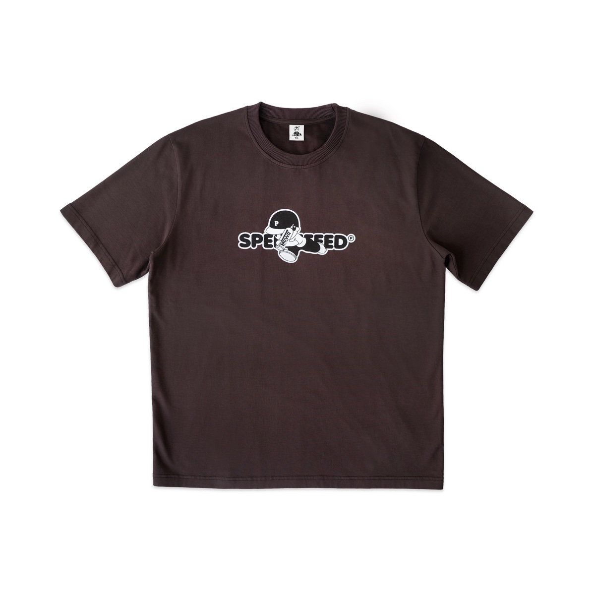 PAWA SPEED SPORTS SPEED T-SHIRT - CHOCOLATE