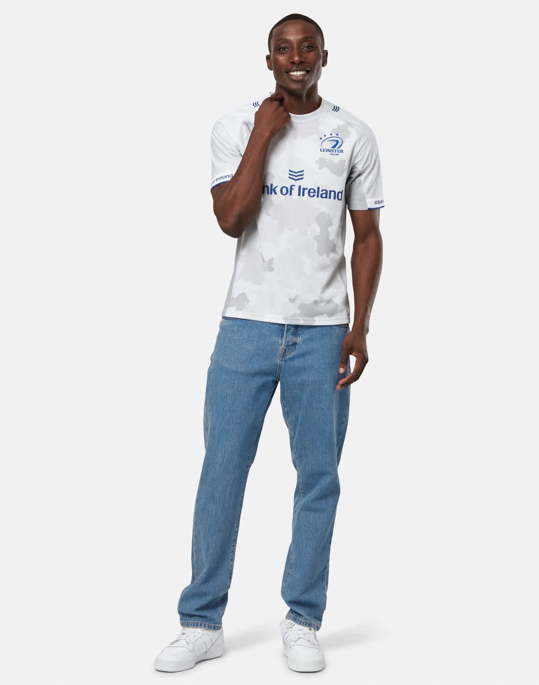 CASTORE LEINSTER REPLICA AWAY JERSEY MEN'S - NIMBUS CLOUD/ MIRAGE GREY
