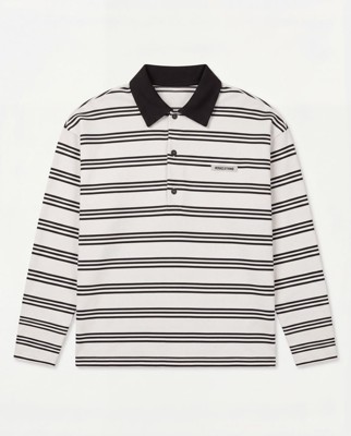 HERA WOMENS STRIPED RUGBY POLO SHIRT