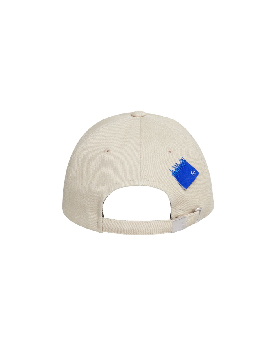 ADERERROR SIG BL TAG CAP 01 - OATMEAL