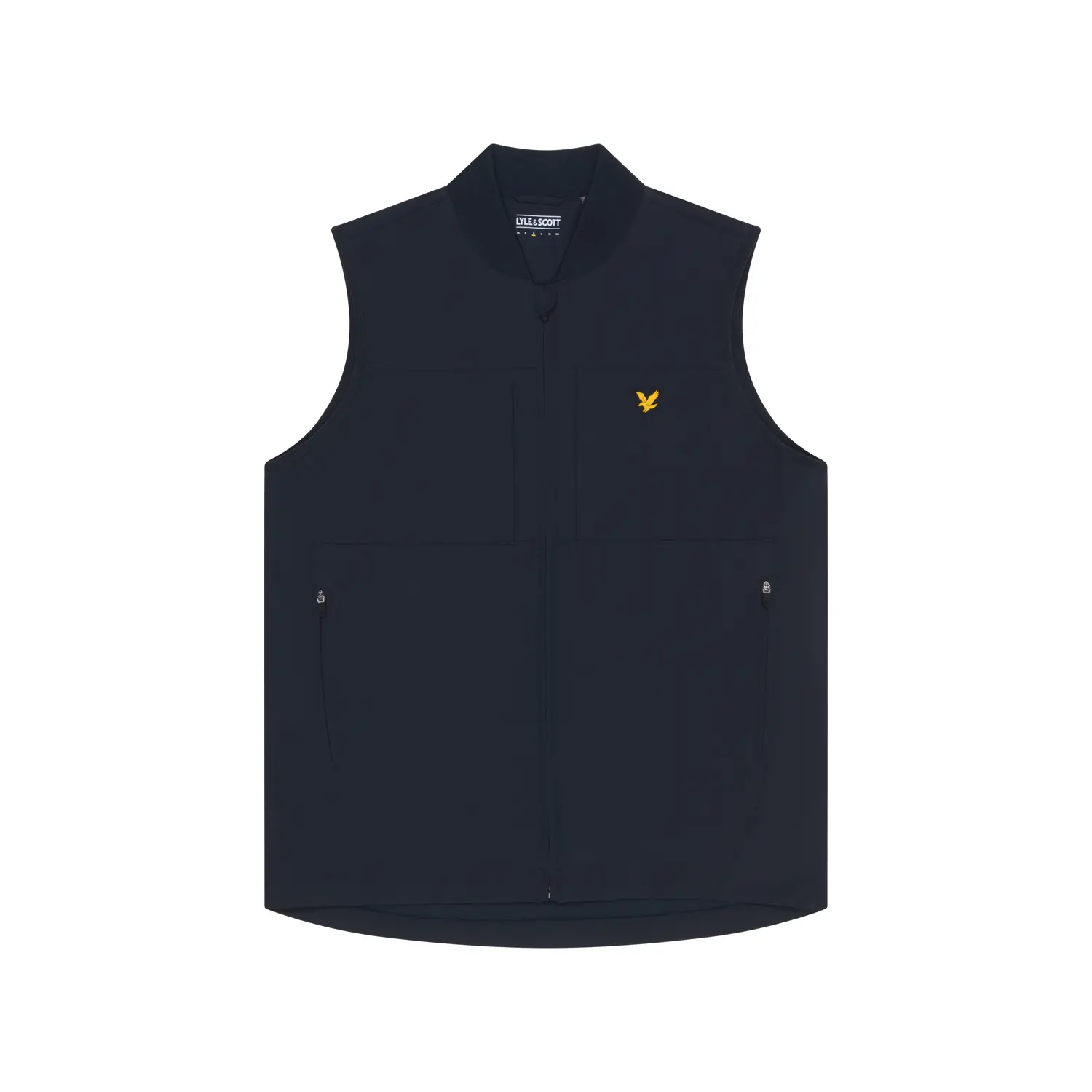 LYLE & SCOTT TECH GOLF GILET - DARK NAVY