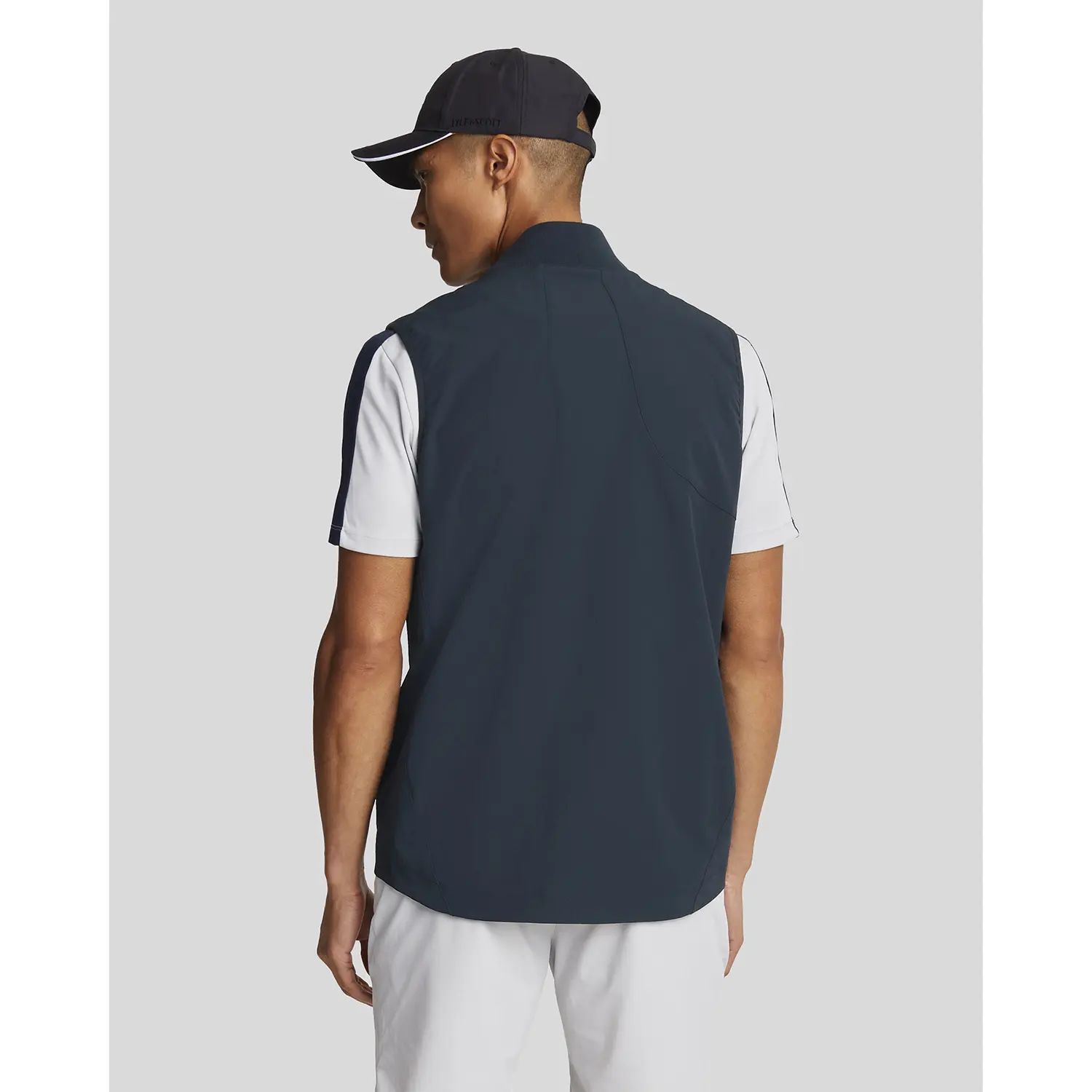 LYLE & SCOTT TECH GOLF GILET - DARK NAVY