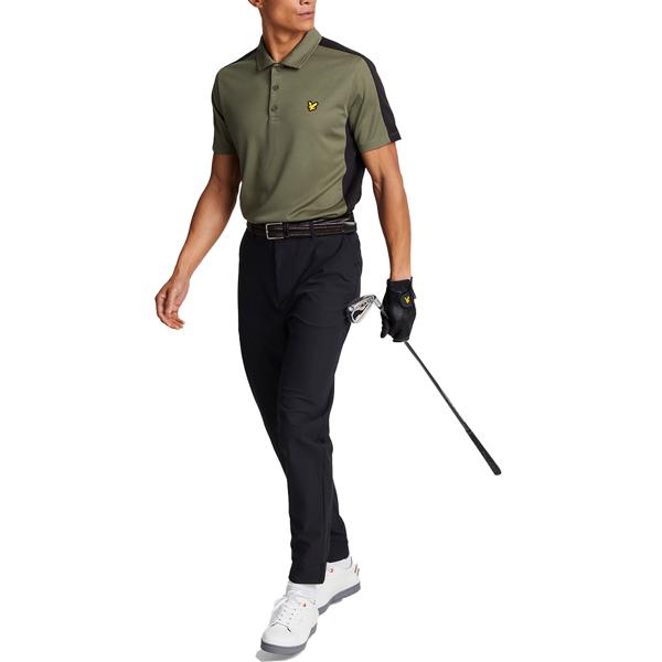 LYLE & SCOTT LIGHTWEIGHT GOLF TECH TRACKIES - JET BLACK