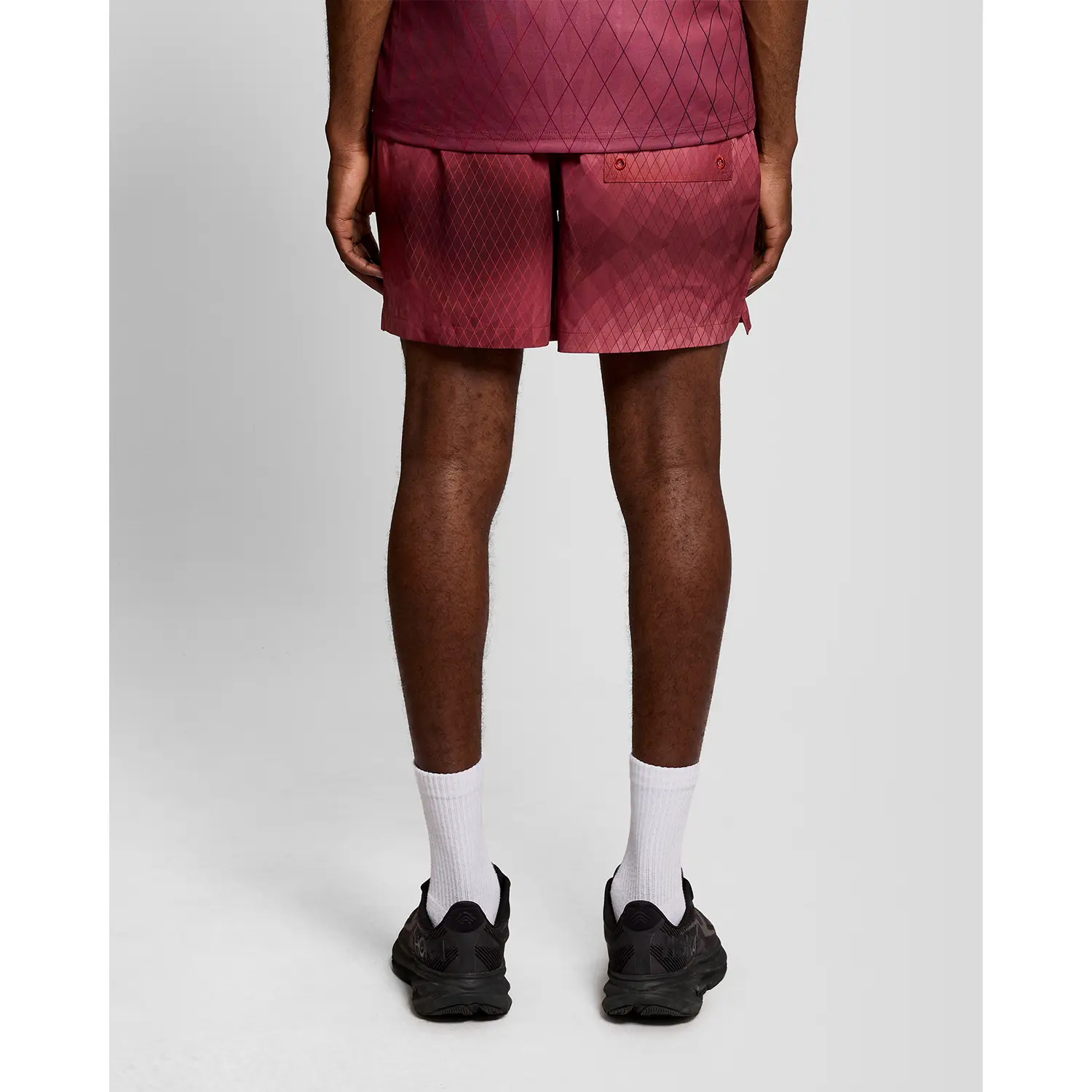 LYLE & SCOTT MONOGRAM PRINTED SWIM SHORT - FIG