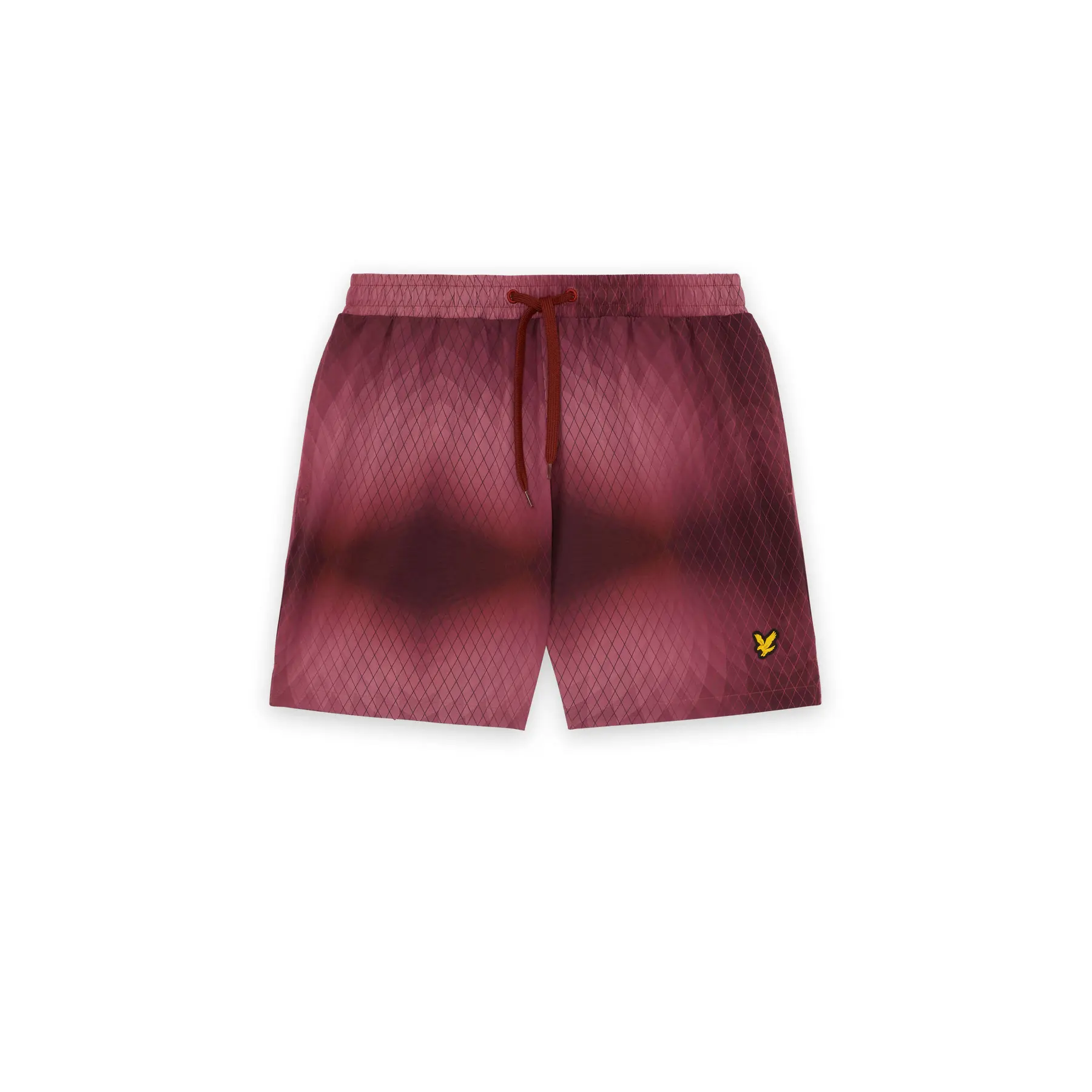 LYLE & SCOTT MONOGRAM PRINTED SWIM SHORT - FIG