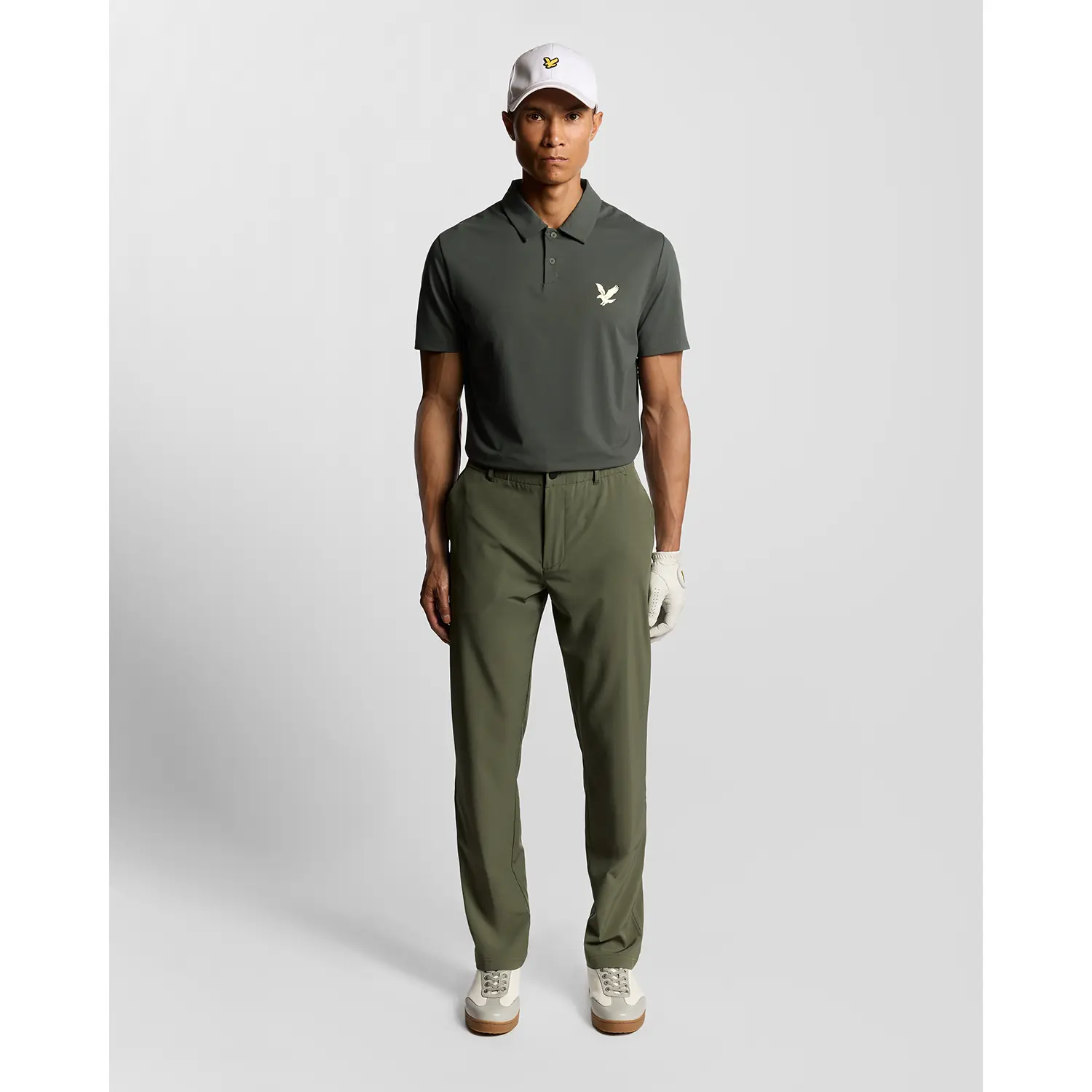 LYLE & SCOTT GOLF COURSE POLO SHIRT - GRANITE