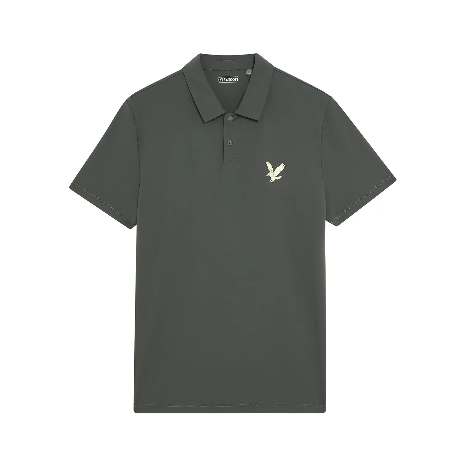 LYLE & SCOTT GOLF COURSE POLO SHIRT - GRANITE