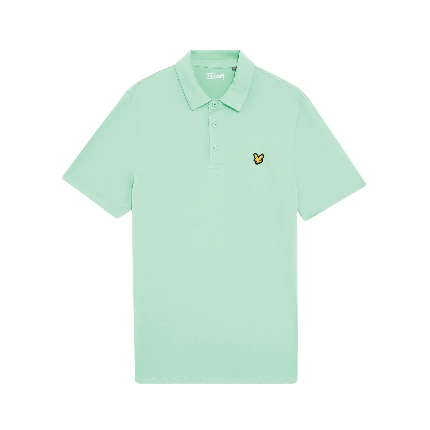 LYLE & SCOTT GOLF TOUR POLO SHIRT - TINTED AQUA
