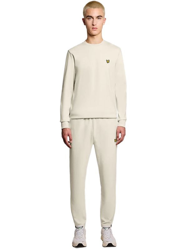 LYLE & SCOTT FLY FLEECE TRACKIES - WHITECAP GREY