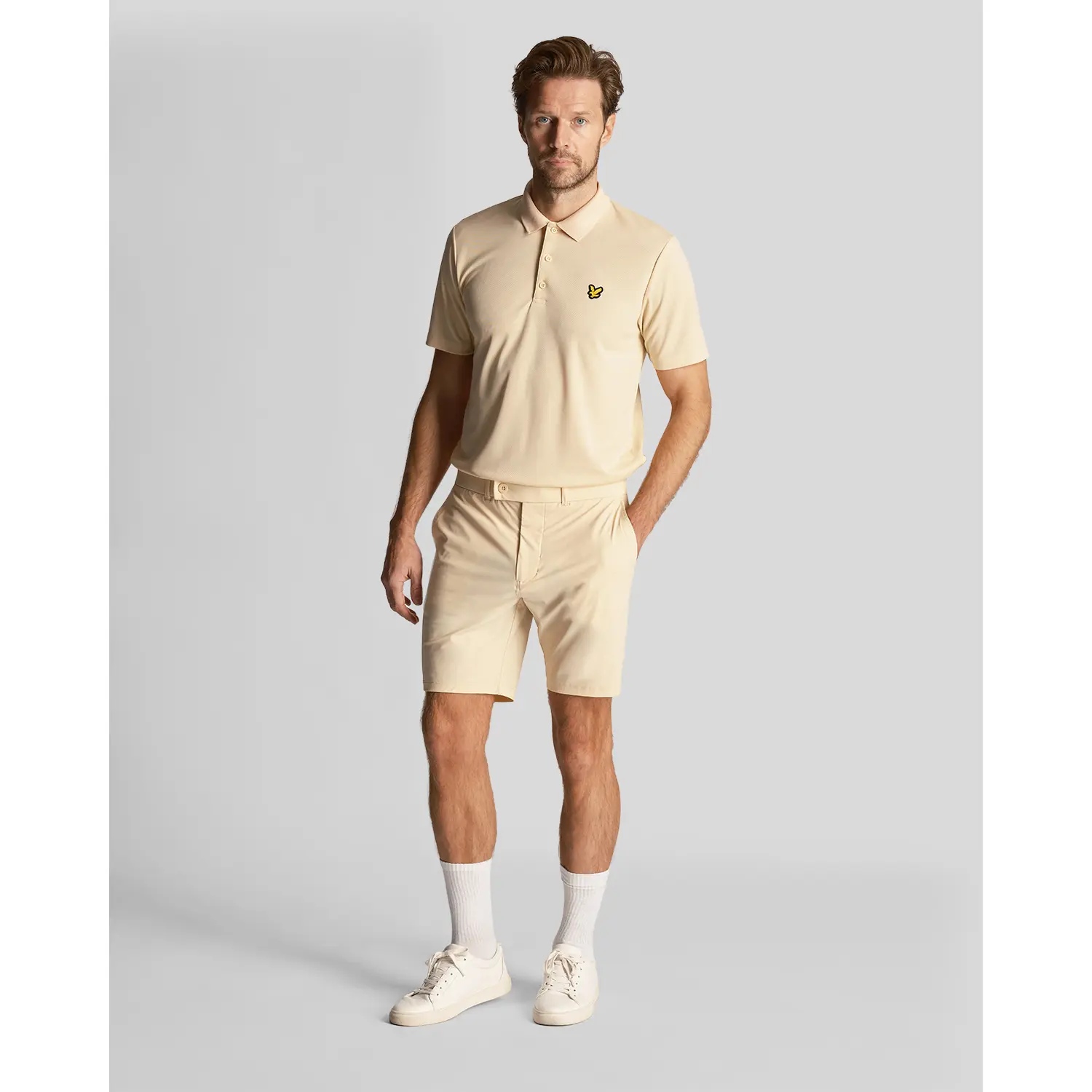 LYLE & SCOTT AIRLIGHT SHORTS - SAND DUNE