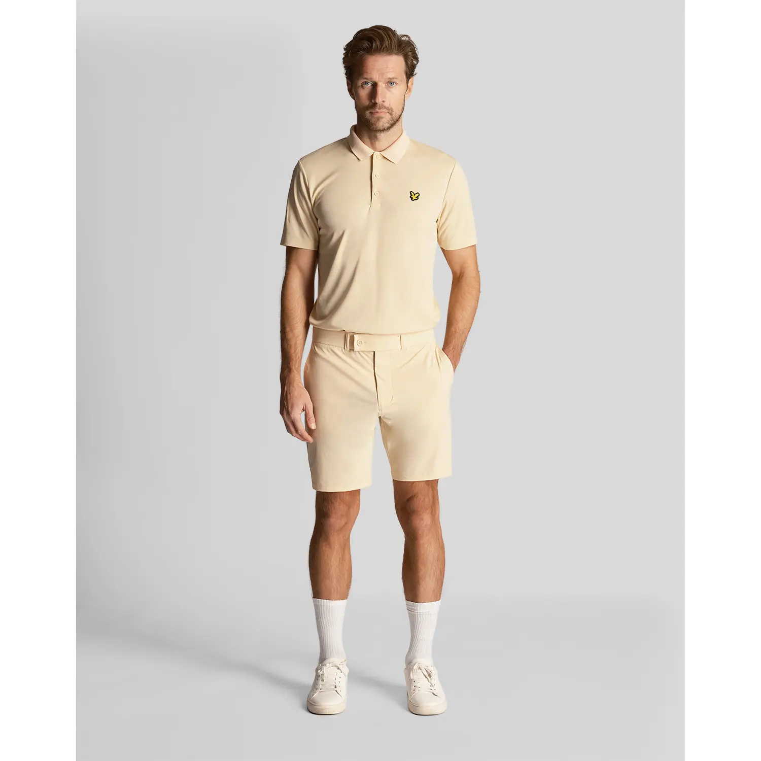 LYLE & SCOTT AIRLIGHT SHORTS - SAND DUNE