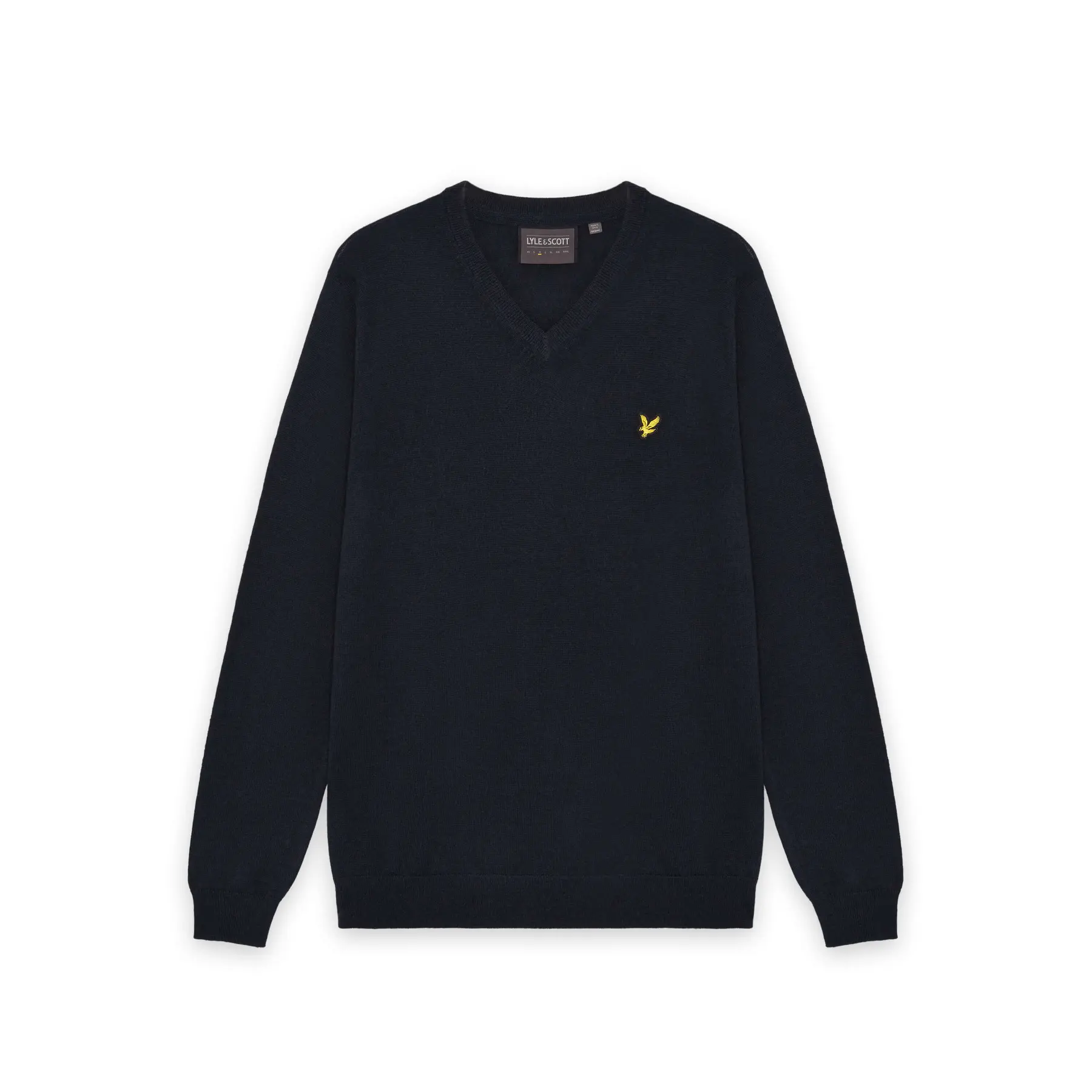 LYLE & SCOTT GOLF V NECK PULLOVER - DARK NAVY