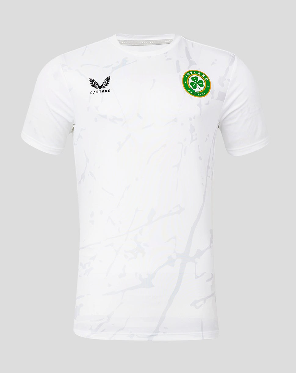 CASTORE FAI COACHES TRAINING T-SHIRT JUNIOR - BRILLIANT WHITE
