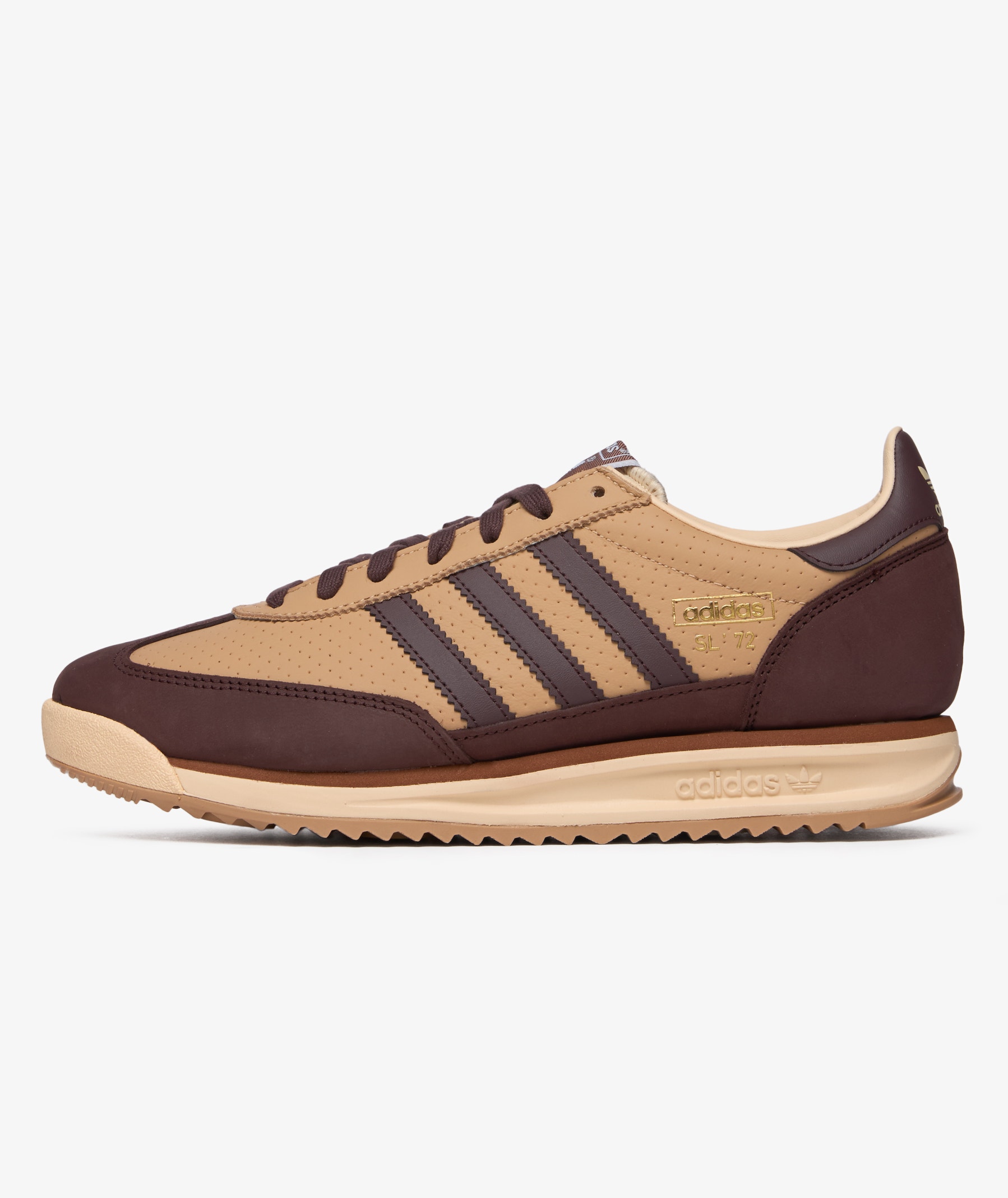 ADIDAS ORIGINALS SL 72 RS TRAINERS - BROWN