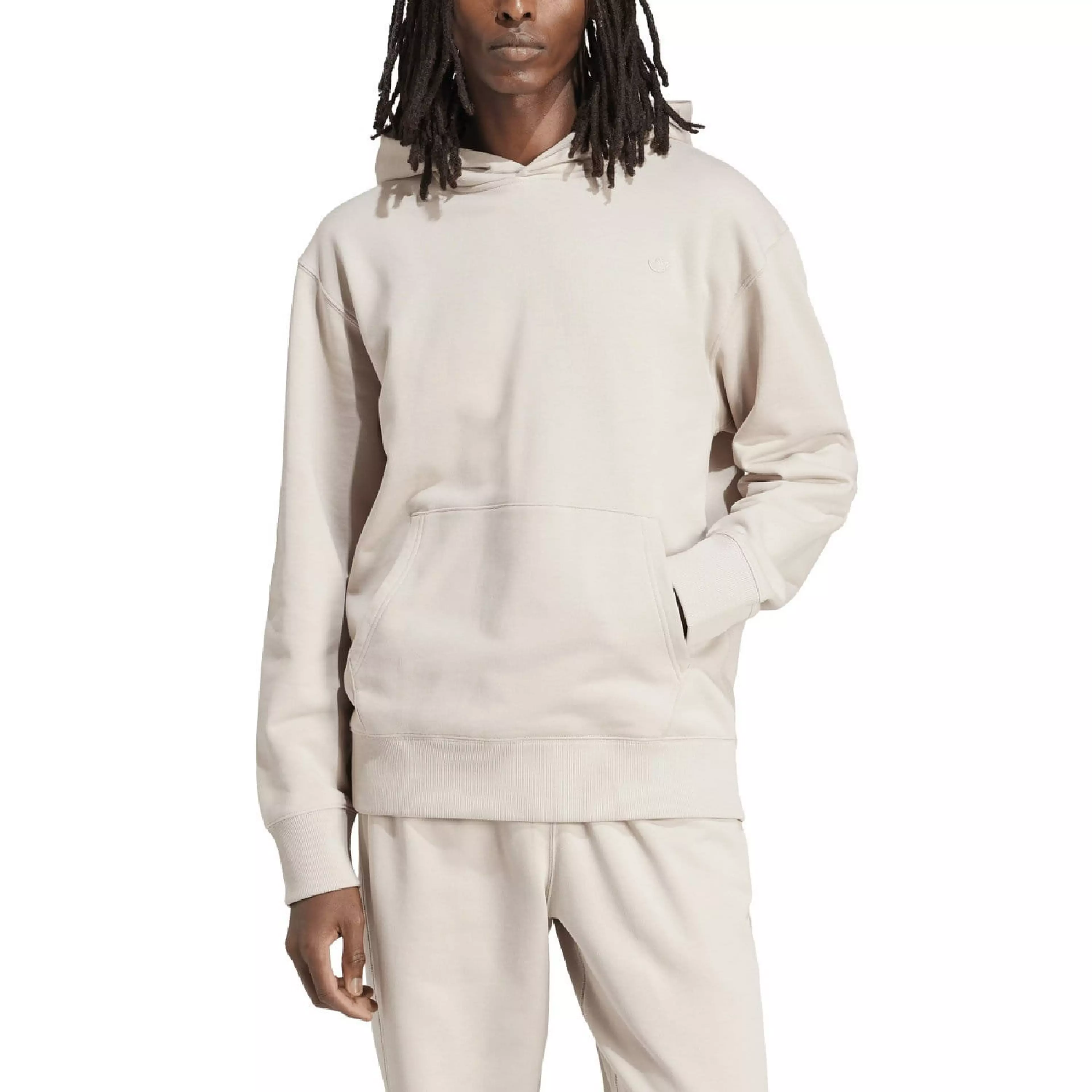 ADIDAS ORIGINALS TREFOIL LOGO MENS C HOODIE FRENCH TERRY         WONBEI/WON