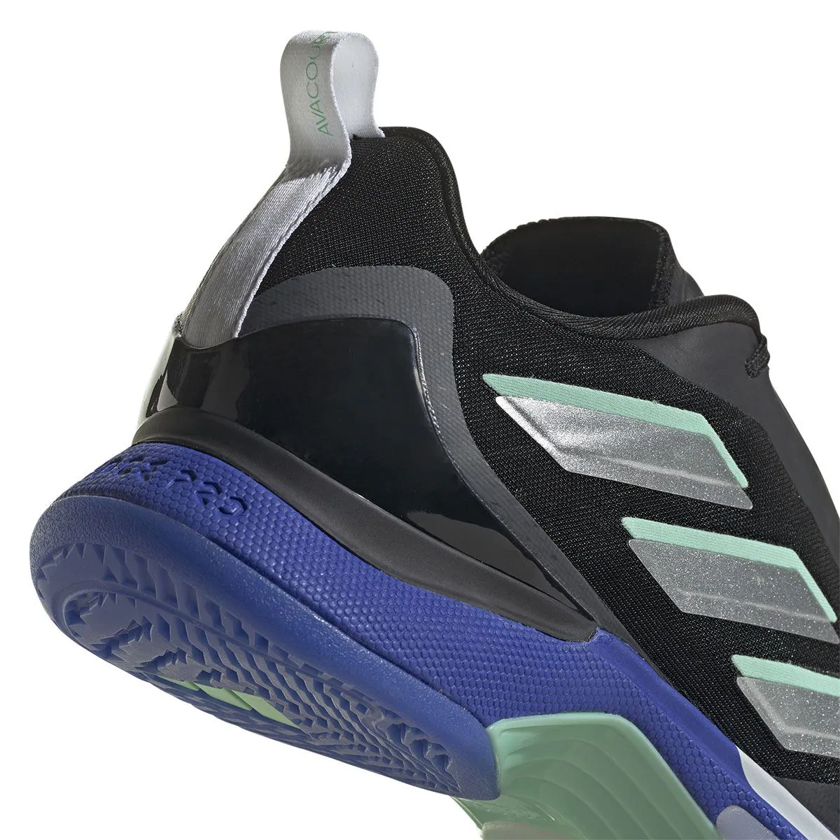 ADIDAS AVACOURT WOMENS TENNIS SHOES - BLACK