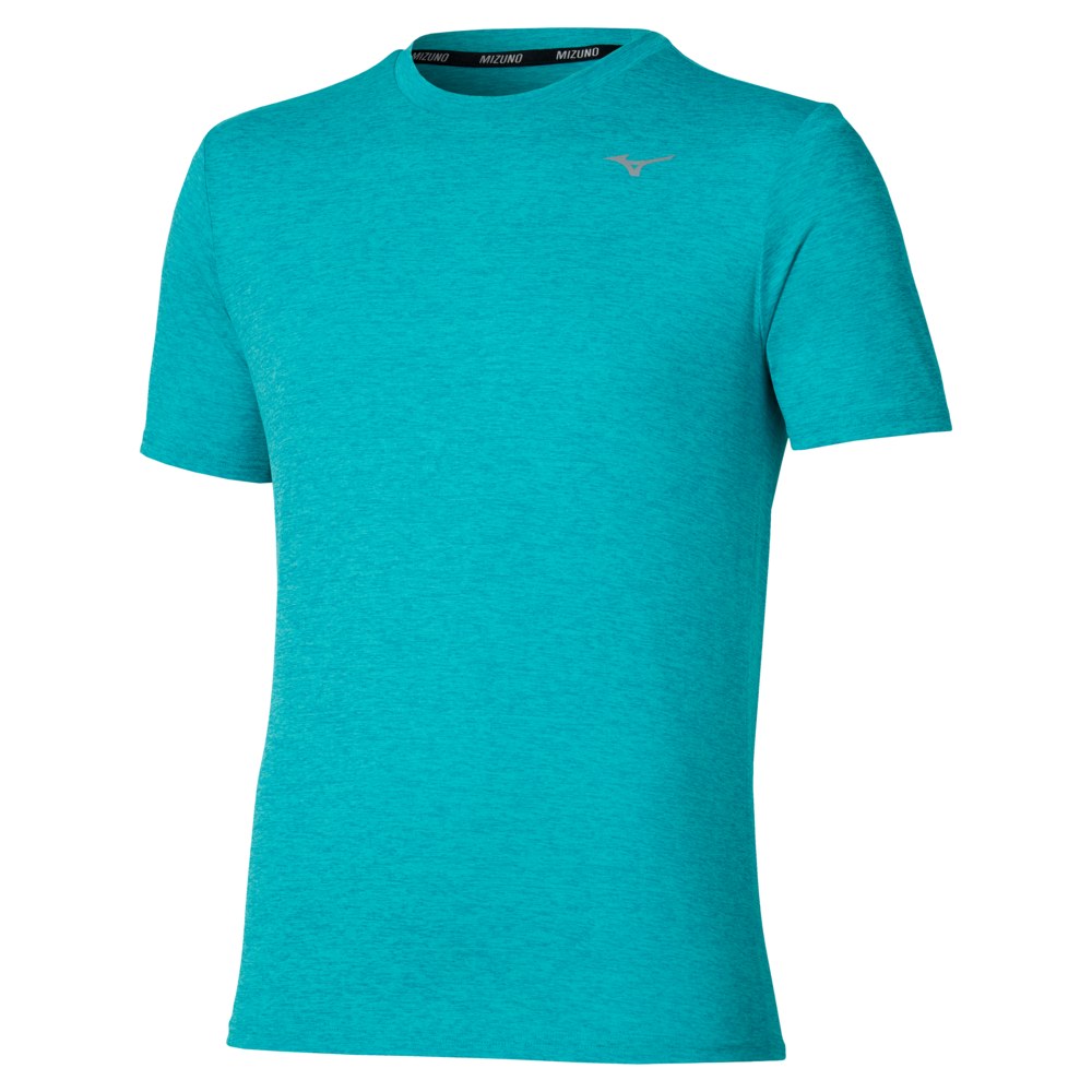 MIZUNO MENS CORE IMPULSE SS TEE - CAPRI BREEZE