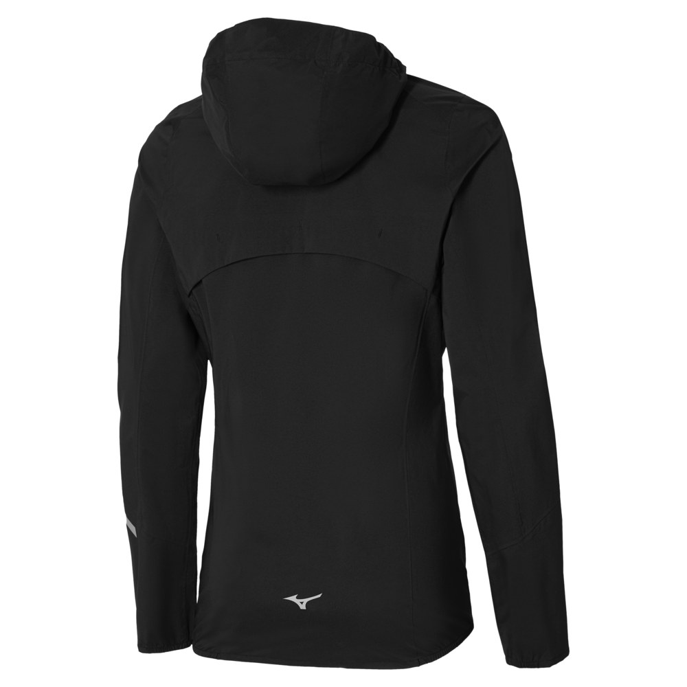 MIZUNO WOMENS WATERPROOF 20K ER JACKET - BLACK