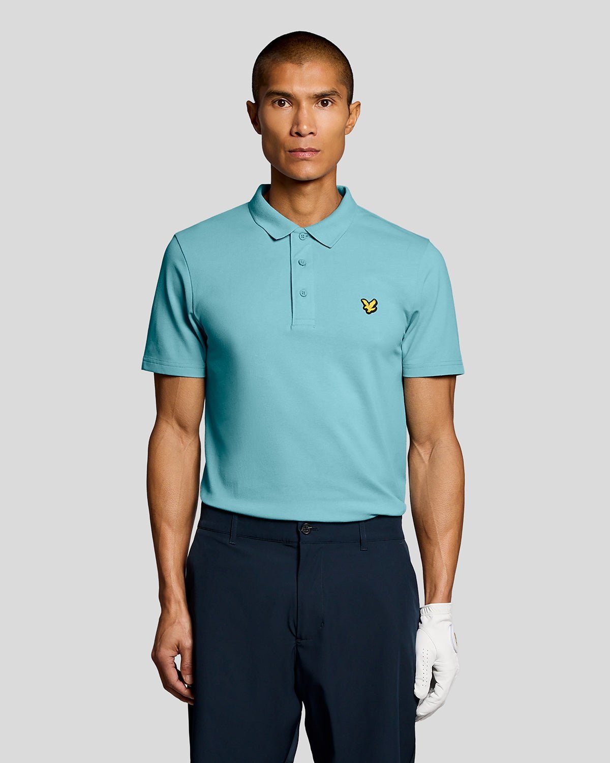 LYLE & SCOTT GOLF CORE POLO - AQUAMARINE BLUE