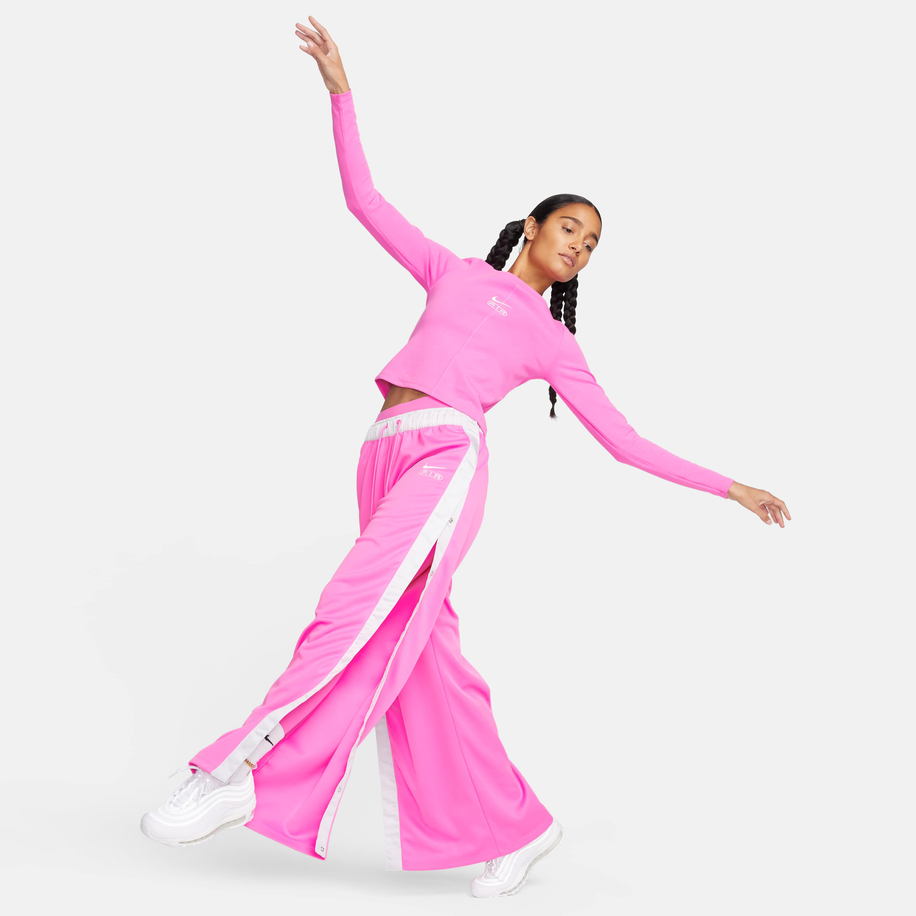 NIKE W AIR BREAKAWAY PANT - PLAYFUL PINK/PHOTON DUST
