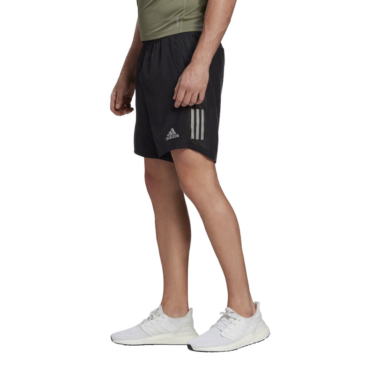 ADIDAS OWN THE RUN SHORTS - BLACK