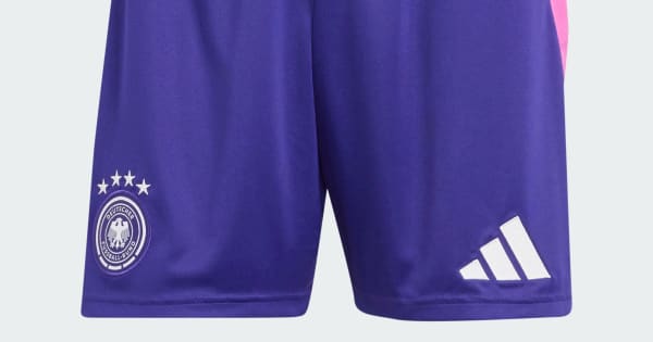 ADIDAS GERMANY 24/26 AWAY SHORTS - PURPLE