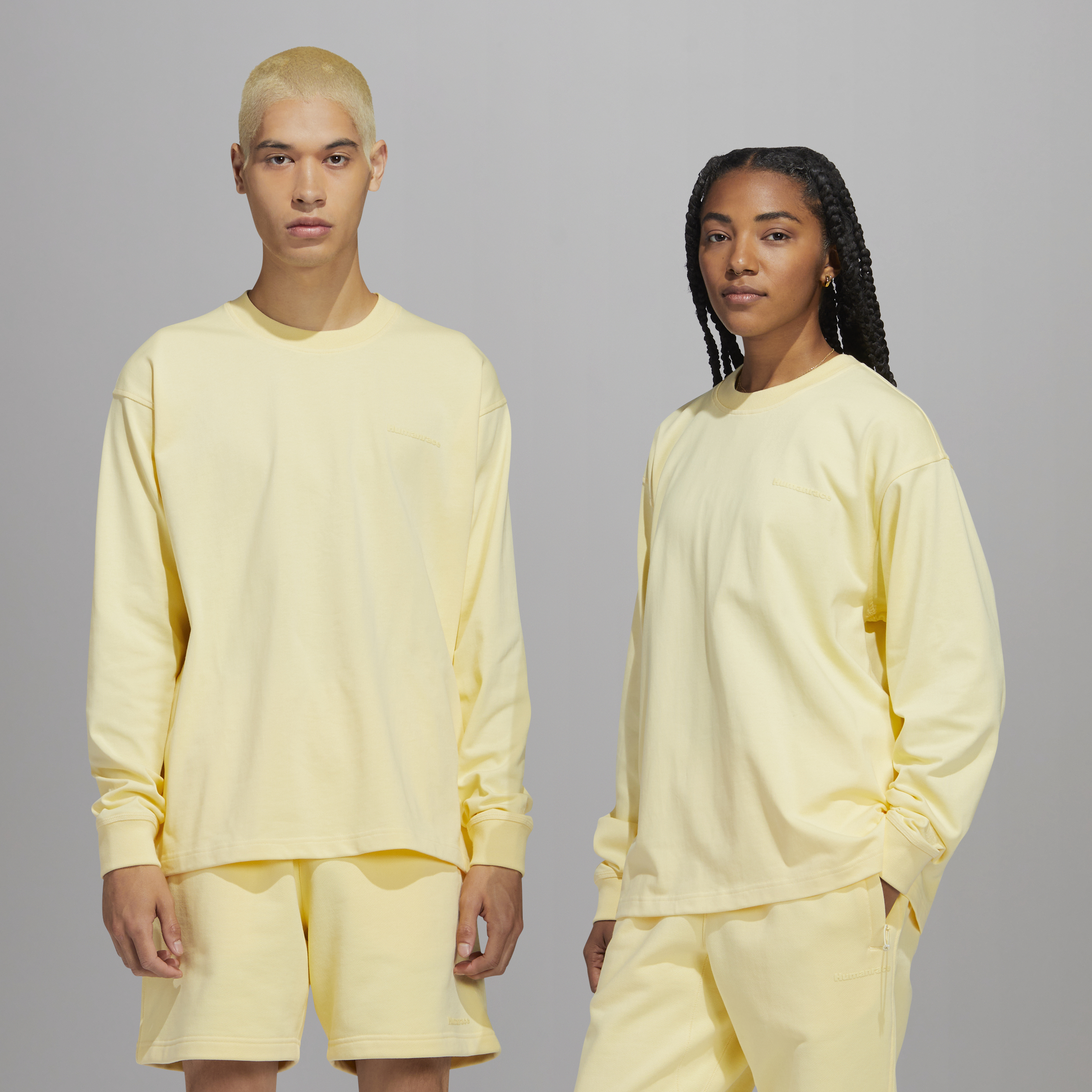 ADIDAS X PHARRELL WILLIAMS HUMANRACE BASICS LONG TEE